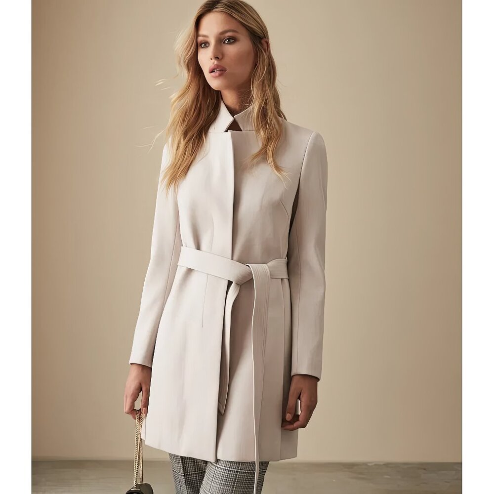 REISS Maisie Longline Coat